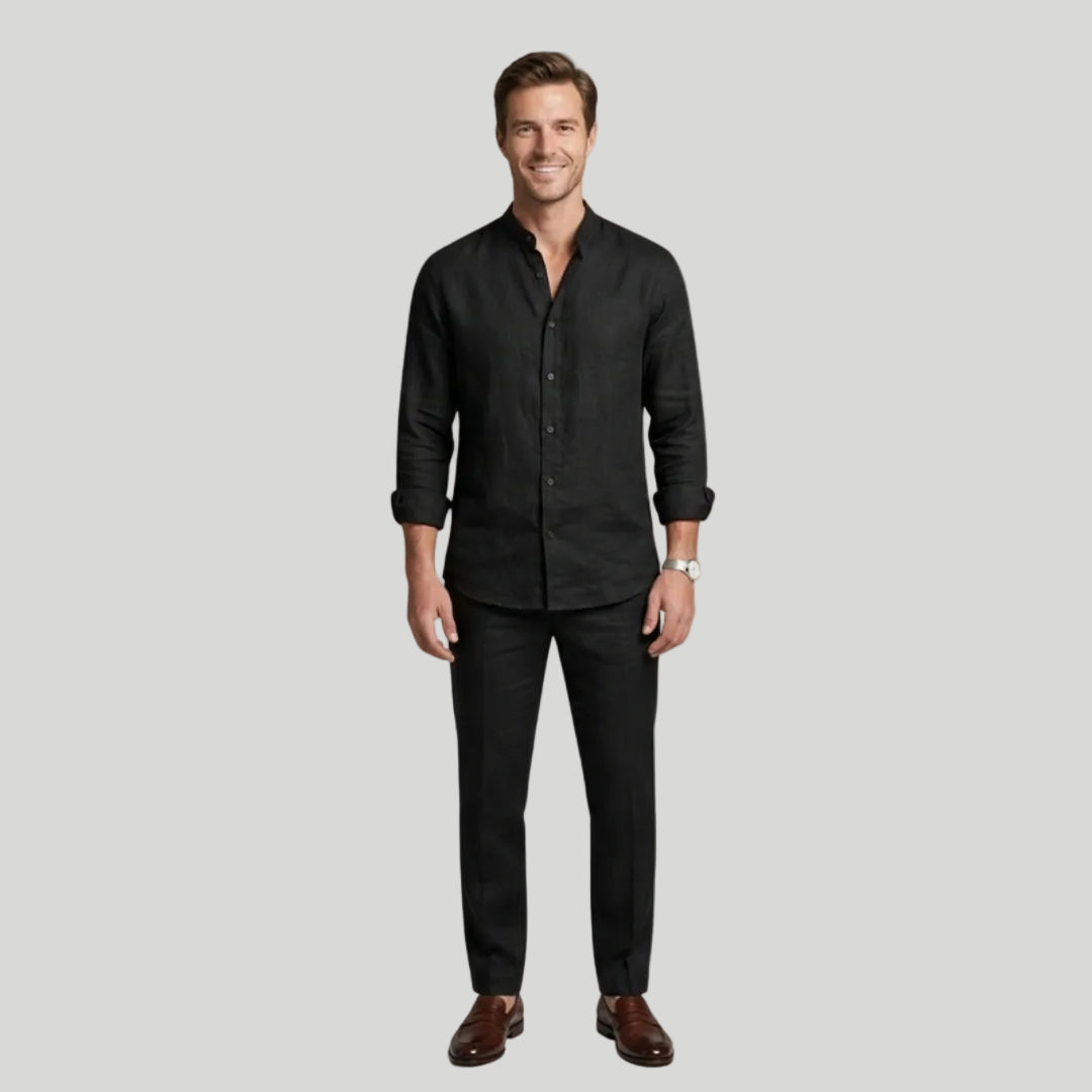 Men's Relaxed Button-Down Set