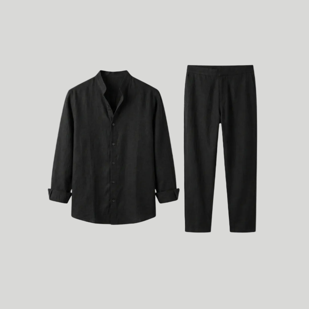 Men's Relaxed Button-Down Set