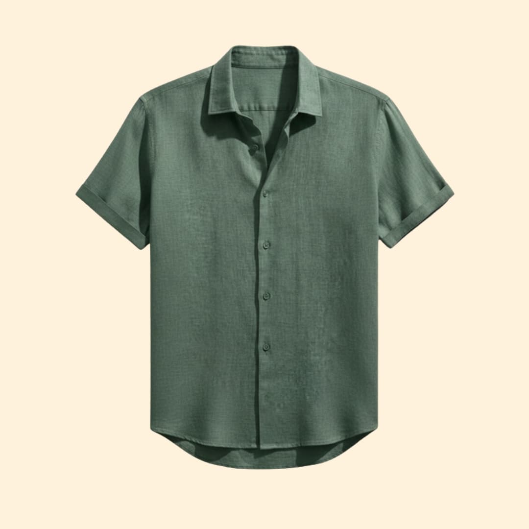 Men's Relaxed Fit Button Shirt