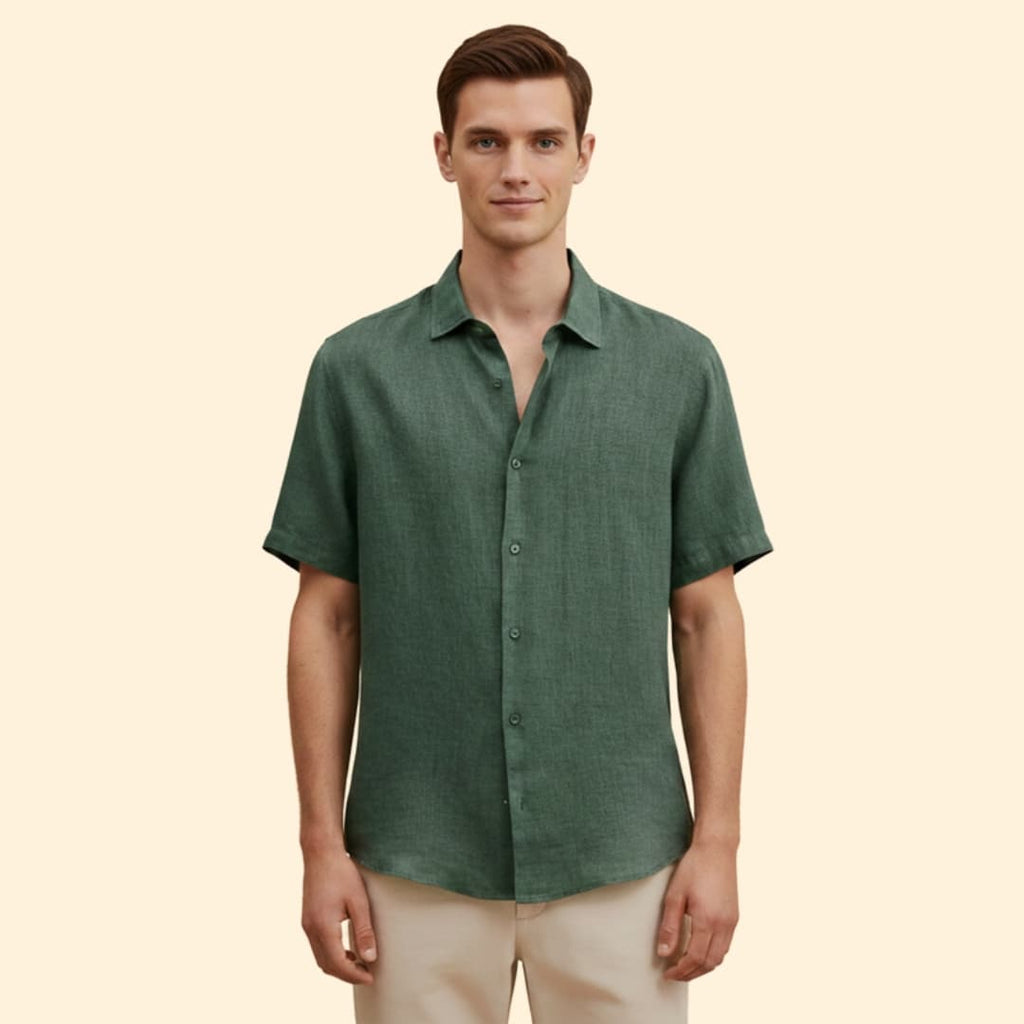 Men's Relaxed Fit Button Shirt