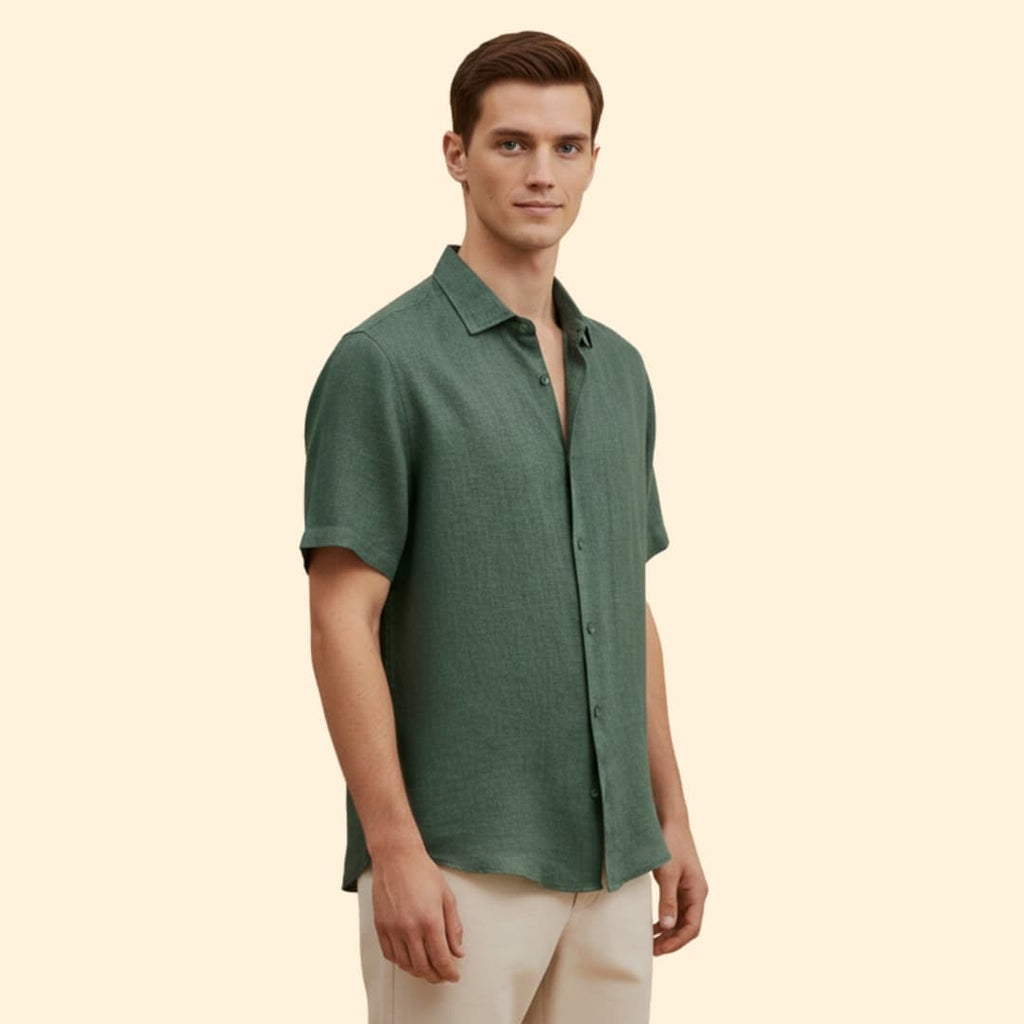 Men's Relaxed Fit Button Shirt