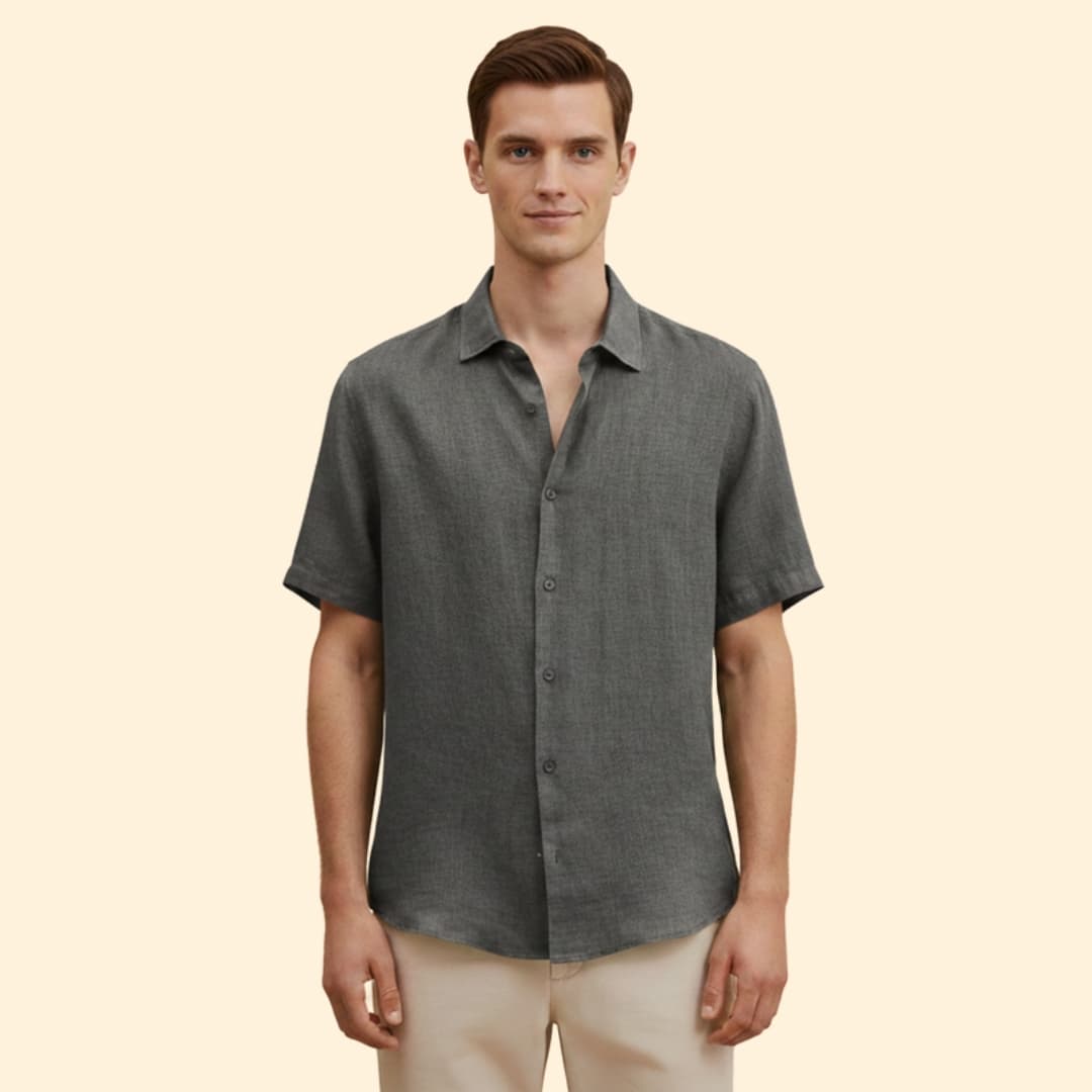 Men's Relaxed Fit Button Shirt