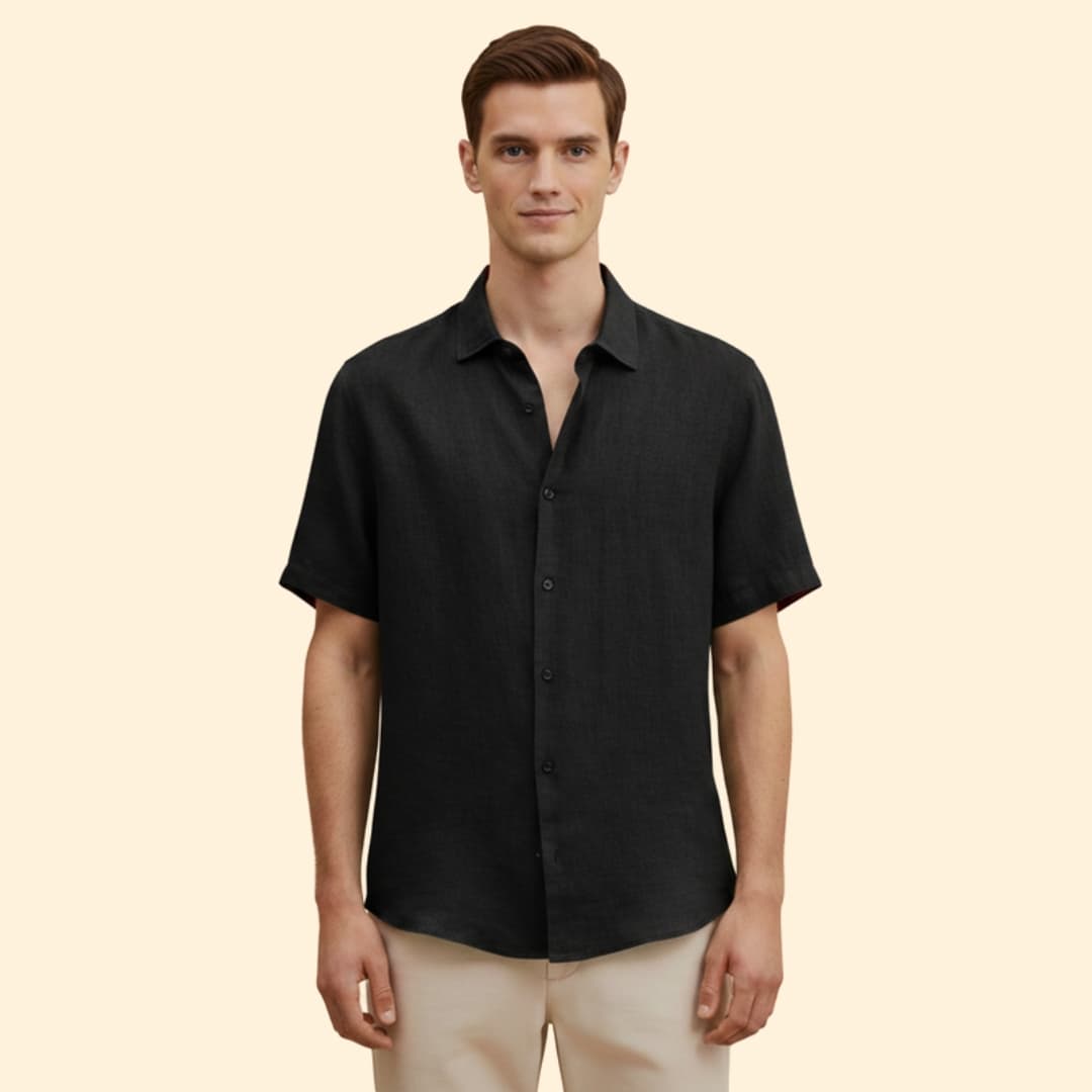 Men's Relaxed Fit Button Shirt