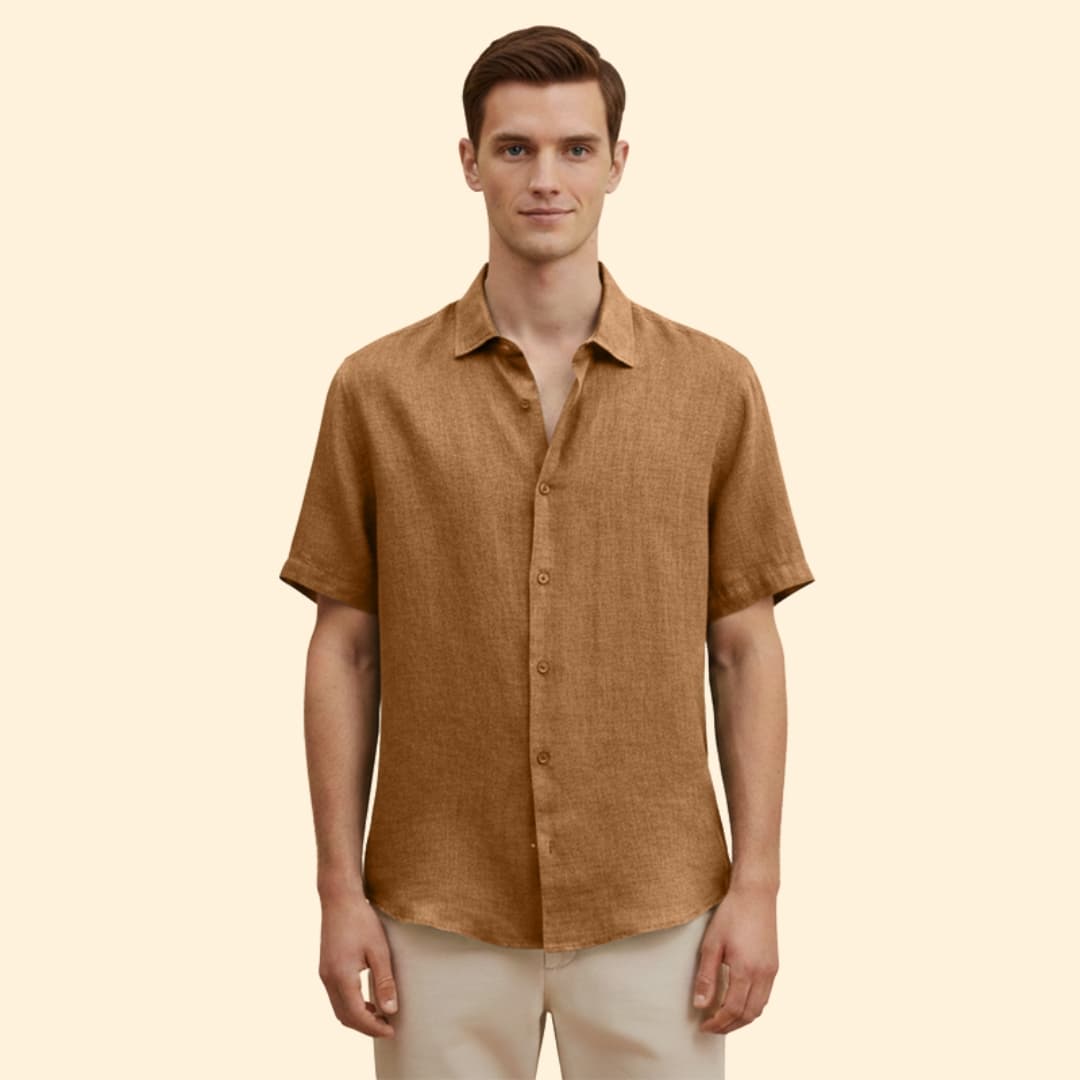 Men's Relaxed Fit Button Shirt