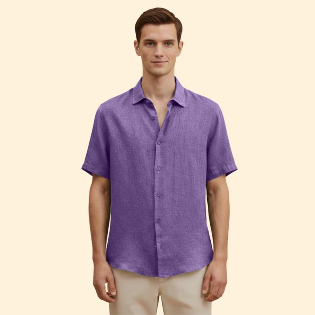 Men's Relaxed Fit Button Shirt