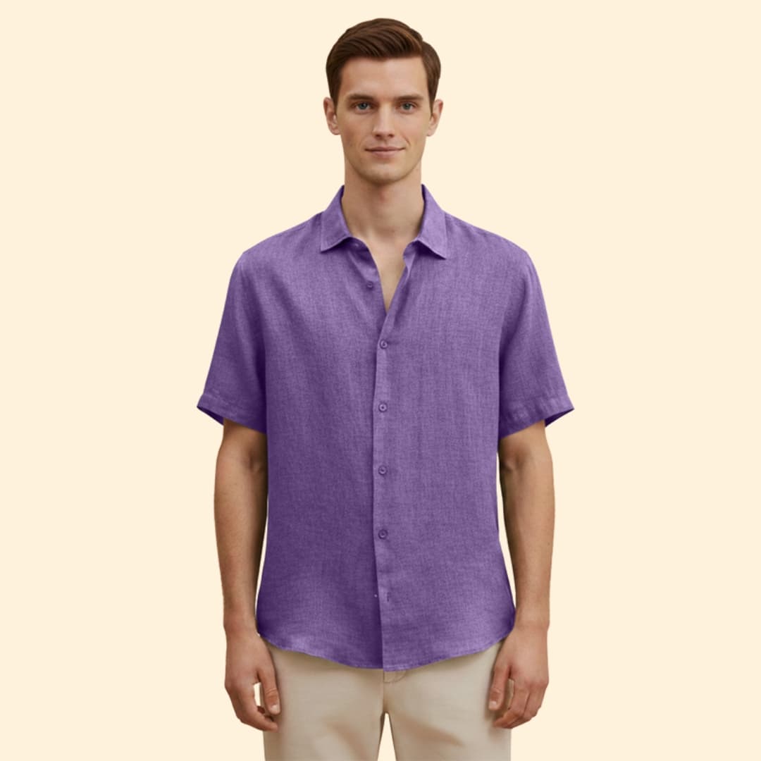 Men's Relaxed Fit Button Shirt
