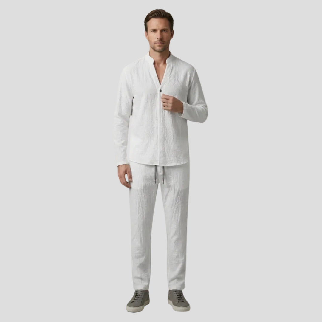 Men’s Relaxed V-Neck Set
