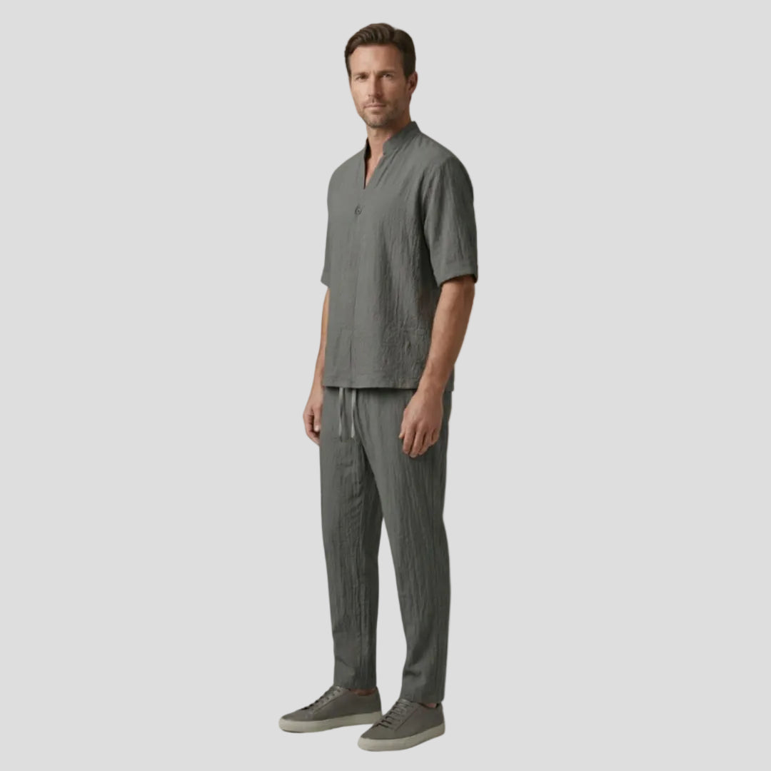 Men’s Relaxed V-Neck Set