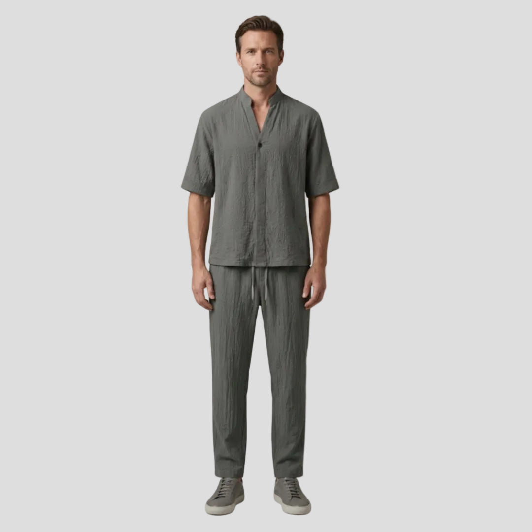 Men’s Relaxed V-Neck Set