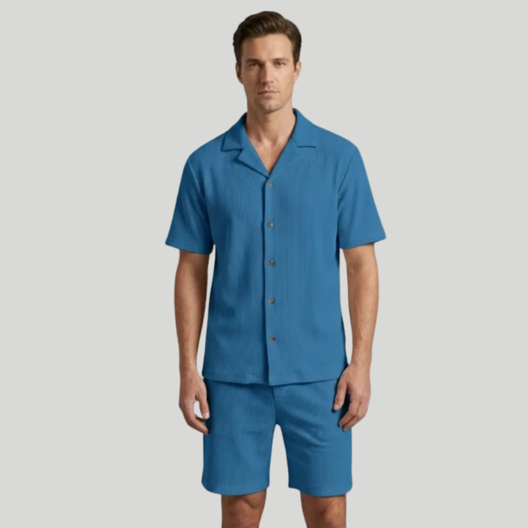 Men’s Ribbed Casual Set