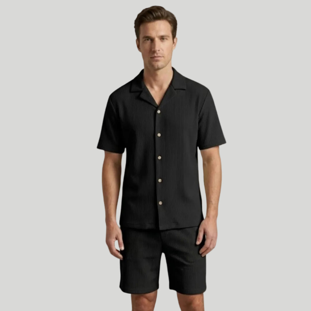Men’s Ribbed Casual Set