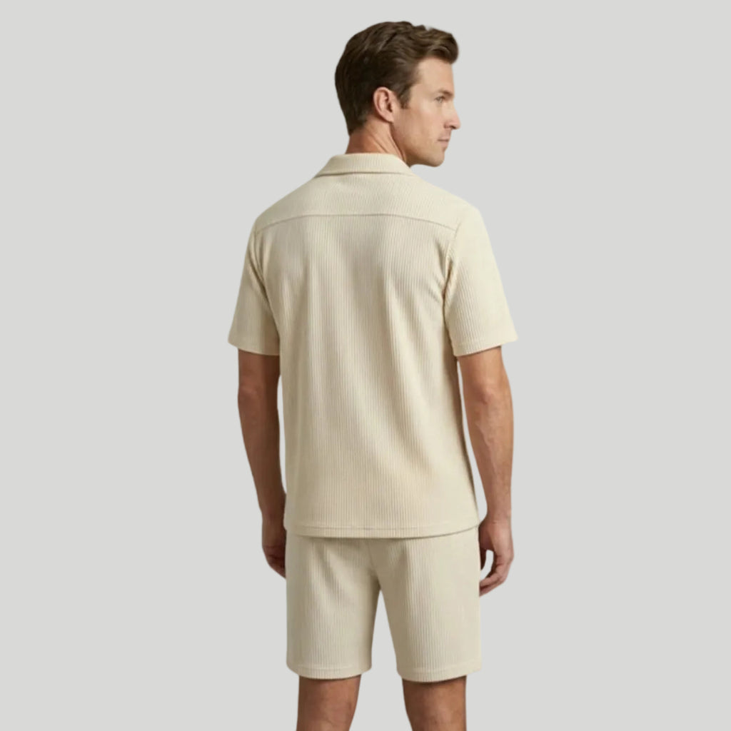 Men’s Ribbed Casual Set
