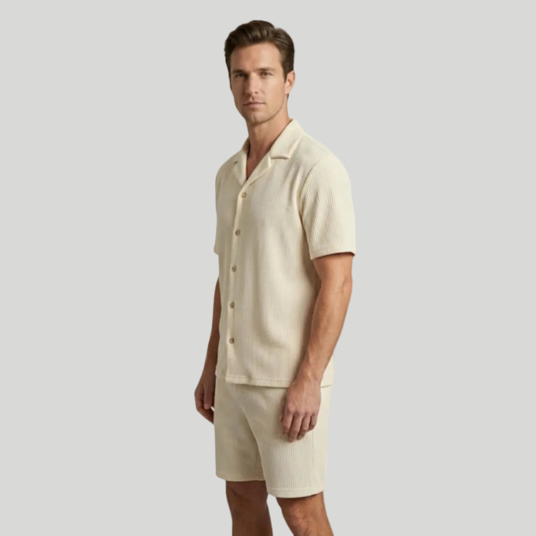 Men’s Ribbed Casual Set