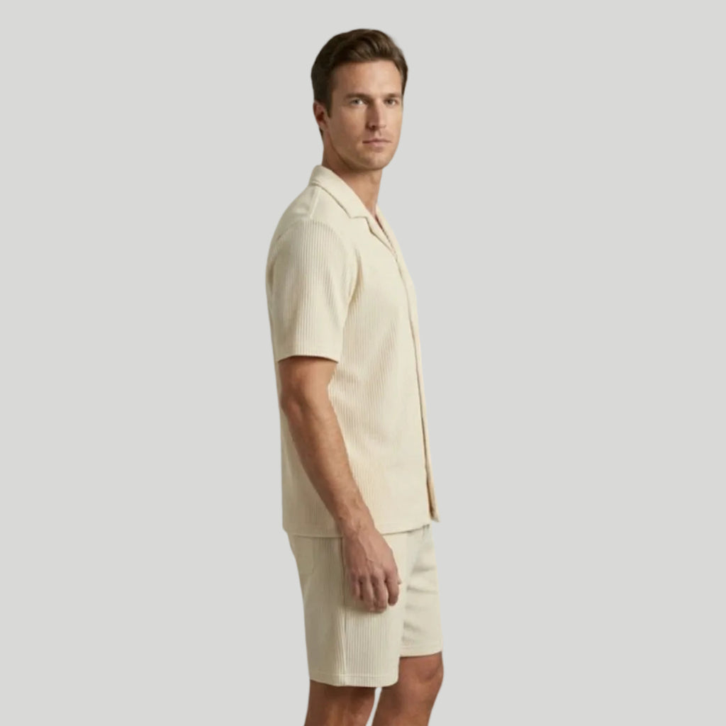 Men’s Ribbed Casual Set