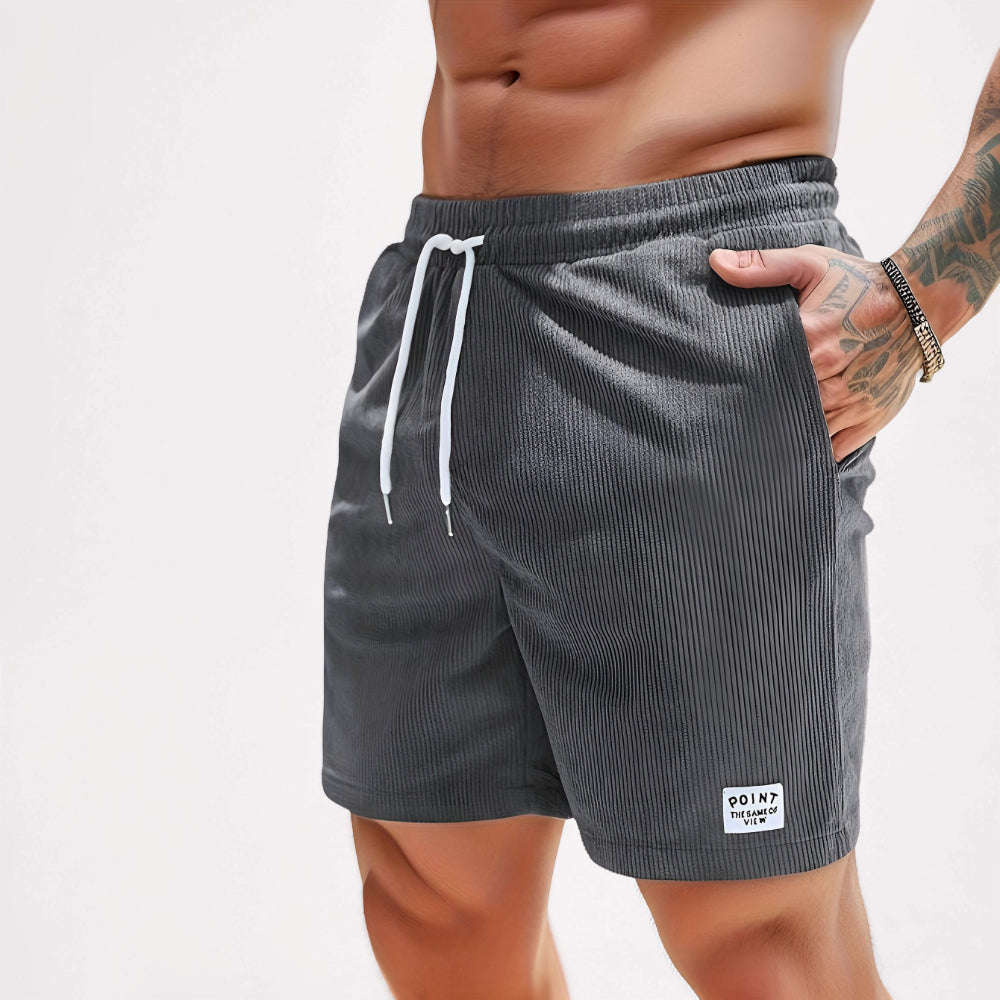 Men's Relaxed Fit Shorts Drawstring Elastic Waist Casual Everyday Beach Holiday Loungewear Chino Comfort Versatile Renner