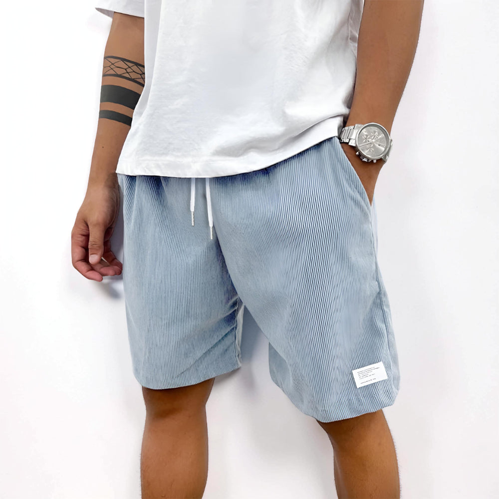 Men's Relaxed Fit Shorts Drawstring Elastic Waist Casual Everyday Beach Holiday Loungewear Chino Comfort Versatile Renner