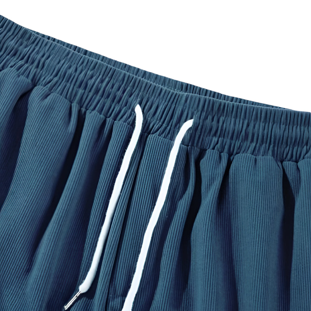 Men's Relaxed Fit Shorts Drawstring Elastic Waist Casual Everyday Beach Holiday Loungewear Chino Comfort Versatile Renner
