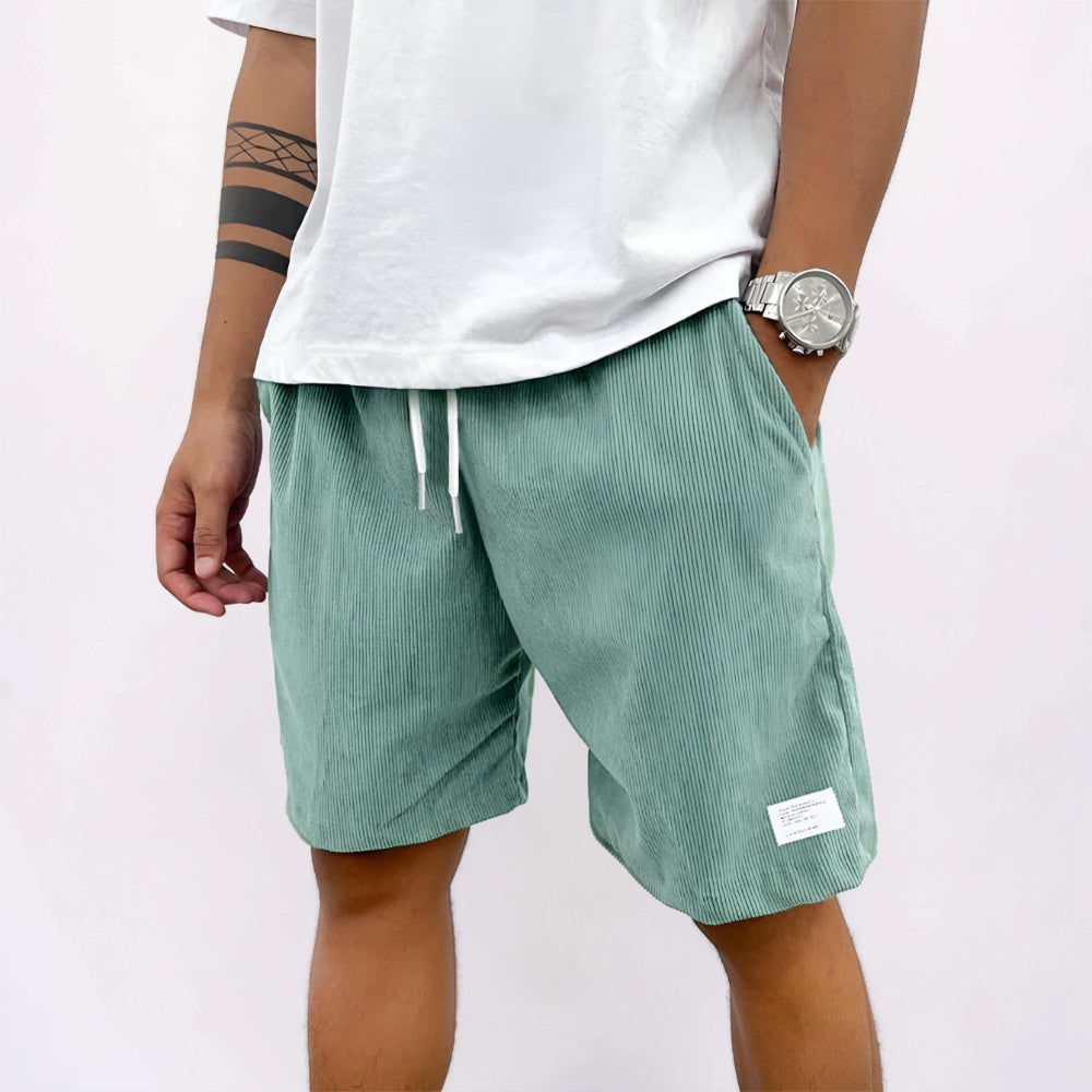 Men's Relaxed Fit Shorts Drawstring Elastic Waist Casual Everyday Beach Holiday Loungewear Chino Comfort Versatile Renner
