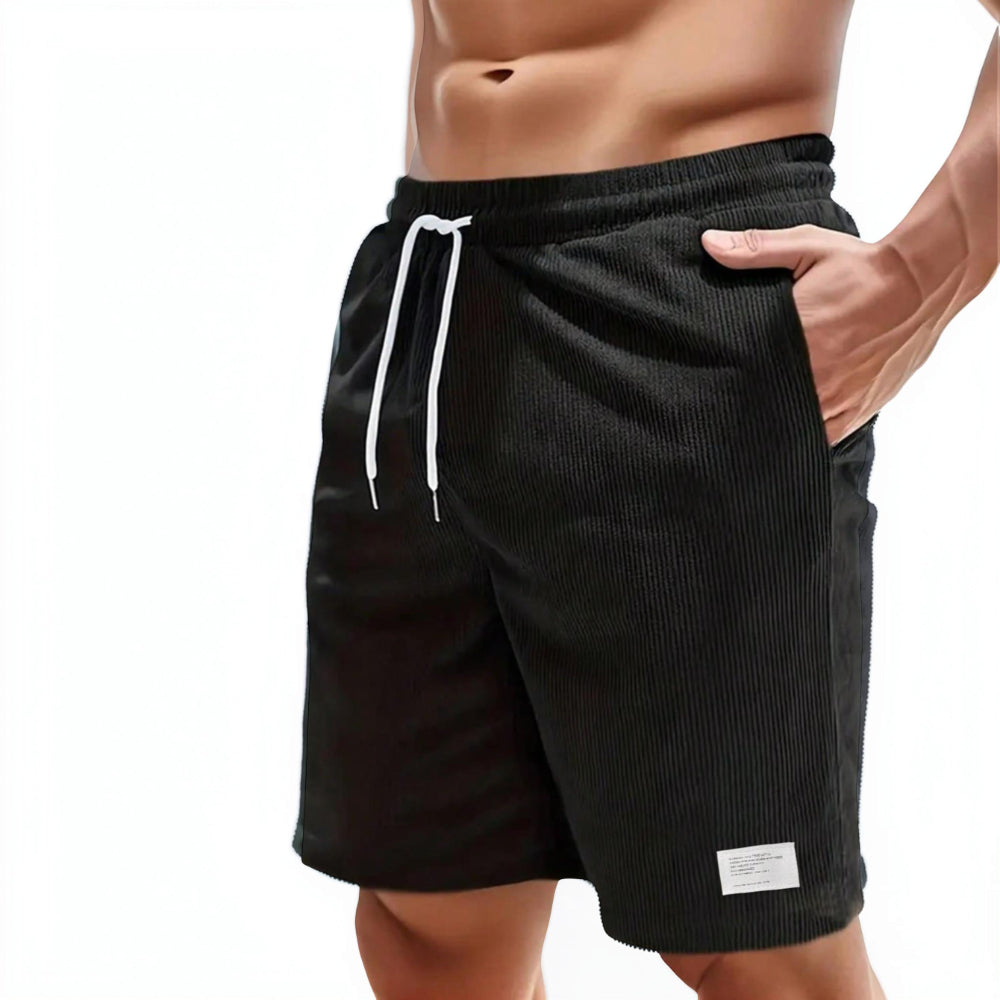 Men's Relaxed Fit Shorts Drawstring Elastic Waist Casual Everyday Beach Holiday Loungewear Chino Comfort Versatile Renner