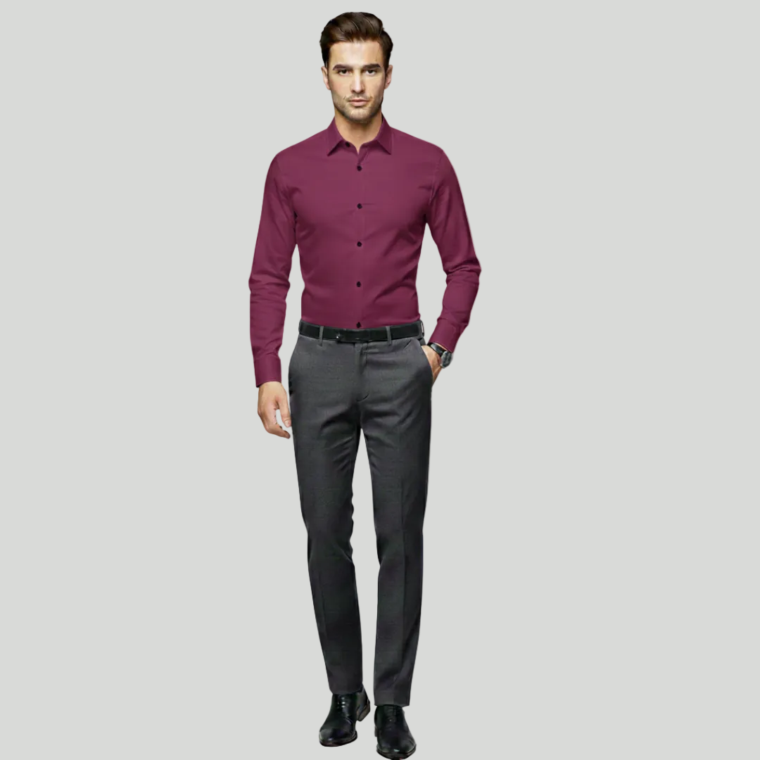 Men's Smooth Tailored Fit Shirt