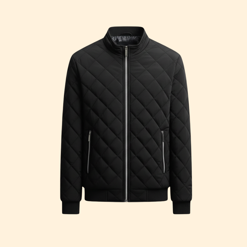 Men's Stand-Up Collar Bomber Jacket