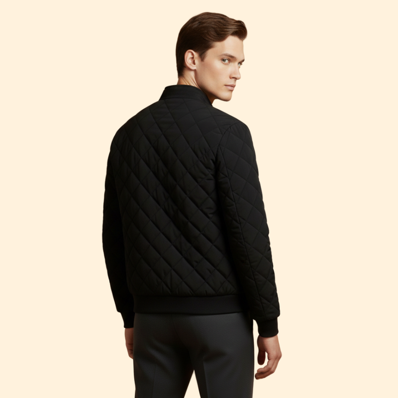 Men's Stand-Up Collar Bomber Jacket