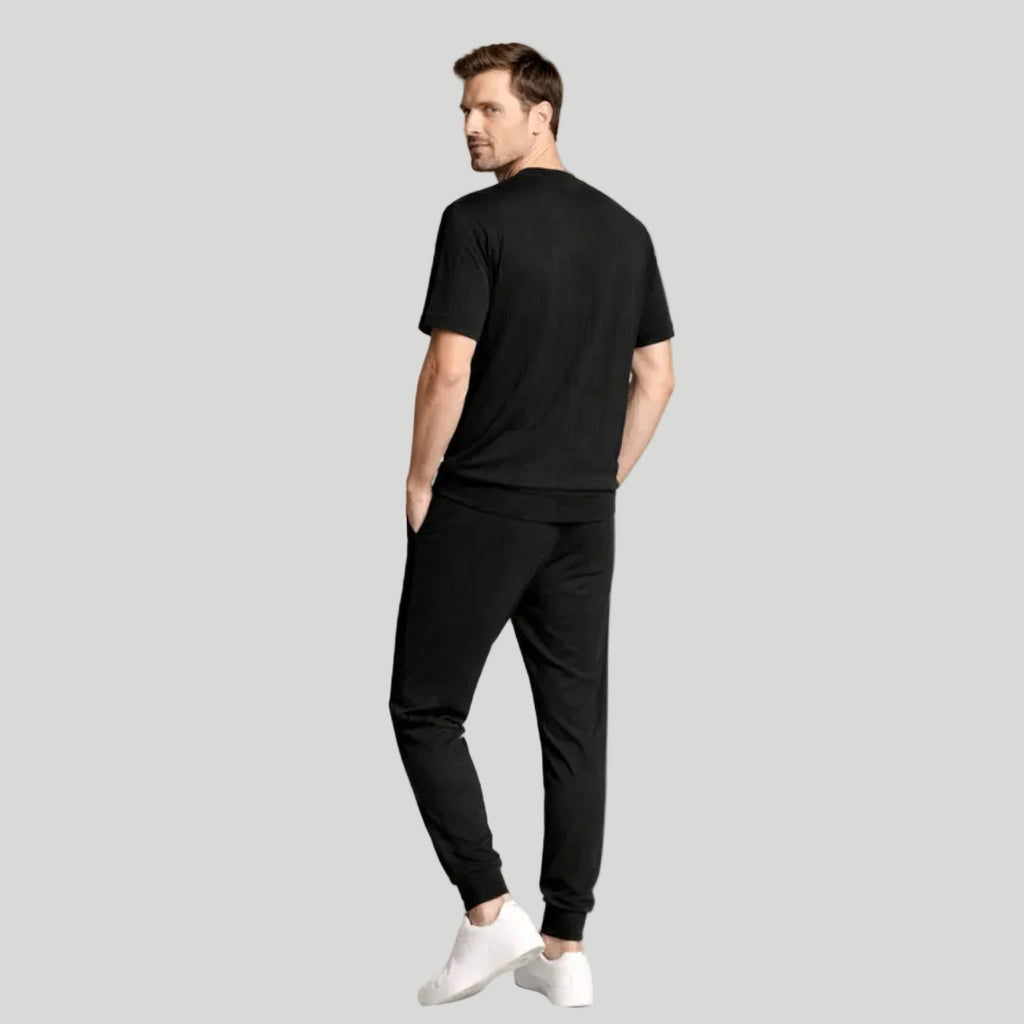 Men's Striped T-Shirt Set