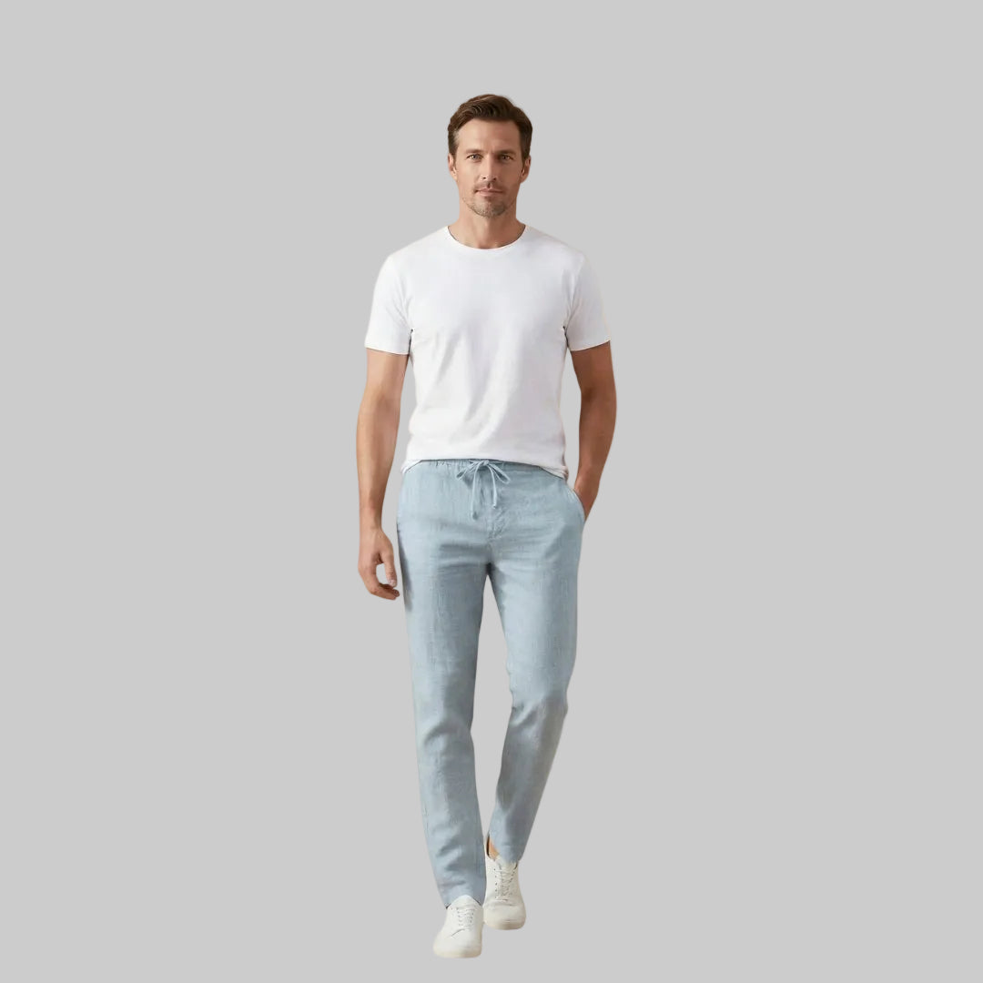 Men's Stylish Linen Trousers