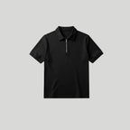 Men's Stylish Zip-Up Polo