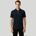 Men's Stylish Zip-Up Polo