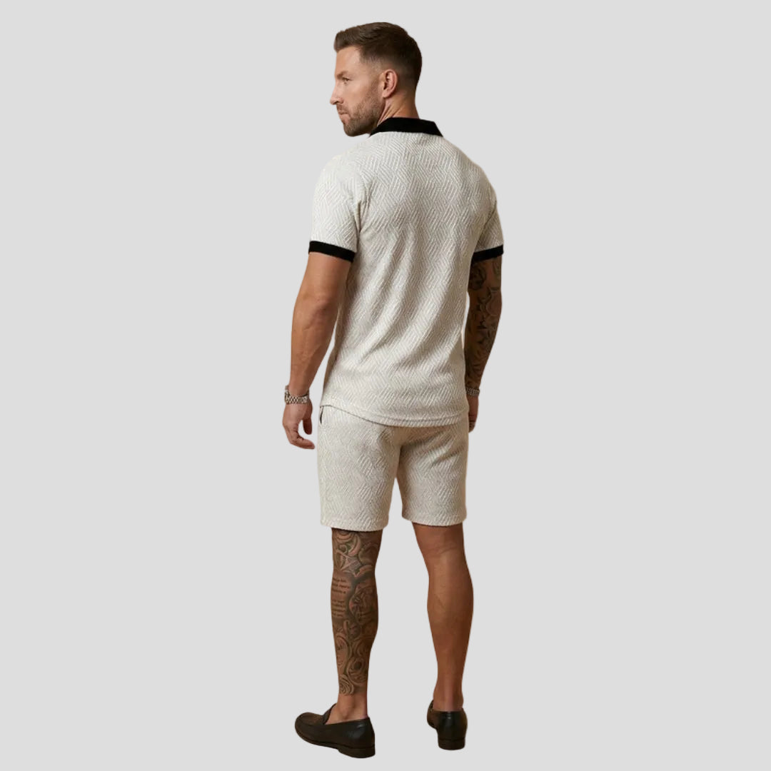 Men’s Stylish Zip-Up Set