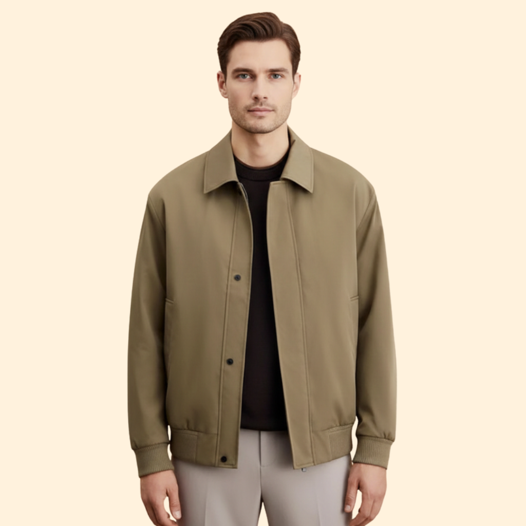 Men’s Tailored Bomber Jacket