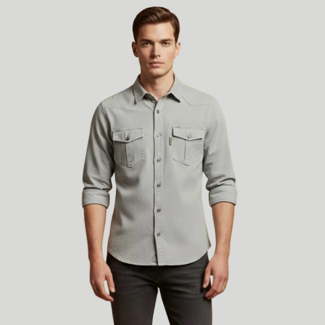 Men's Utility Button Shirt