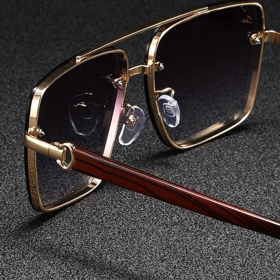 Men’s Stylish Geometric Sunglasses | Trendy