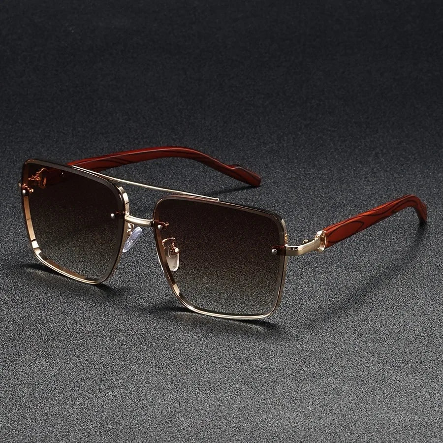 Men’s Stylish Geometric Sunglasses | Trendy