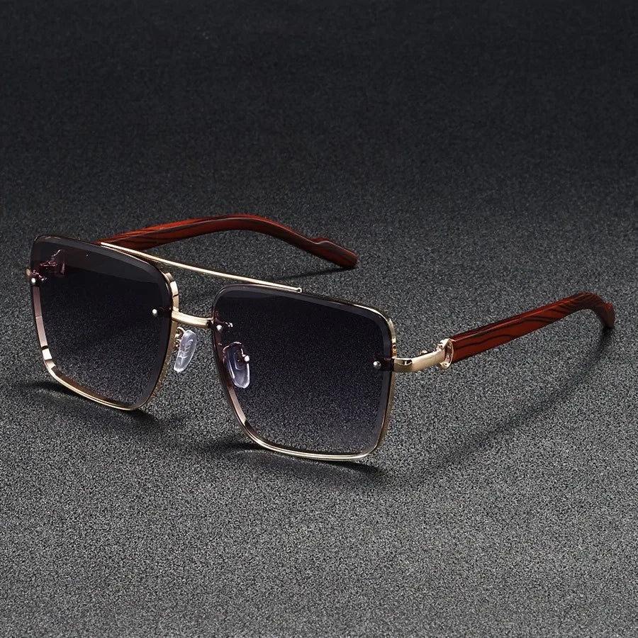 Men’s Stylish Geometric Sunglasses | Trendy