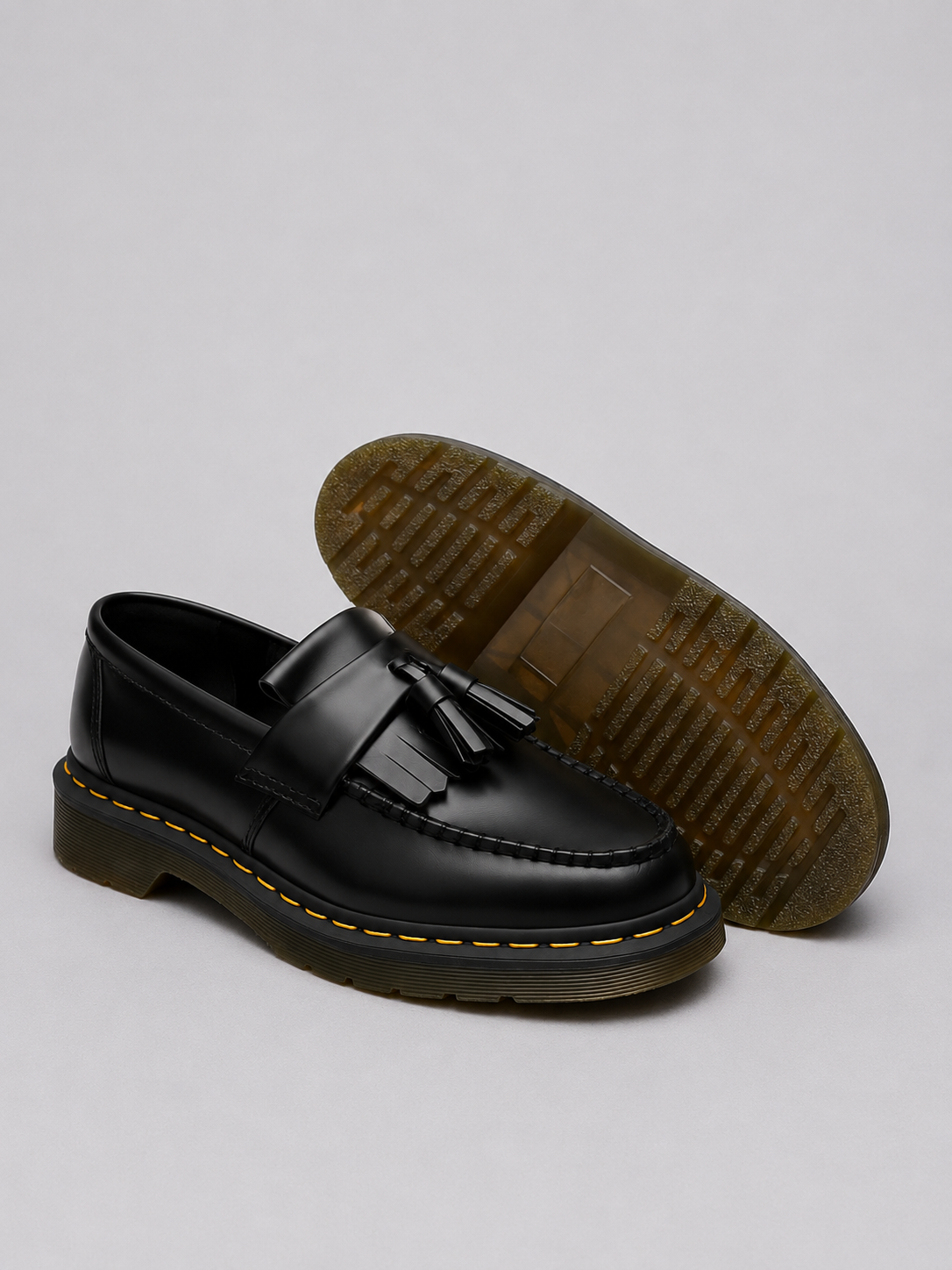 Men's Smart Casual Slip-On Loafers with Tassel Detail Stylish Everyday Footwear