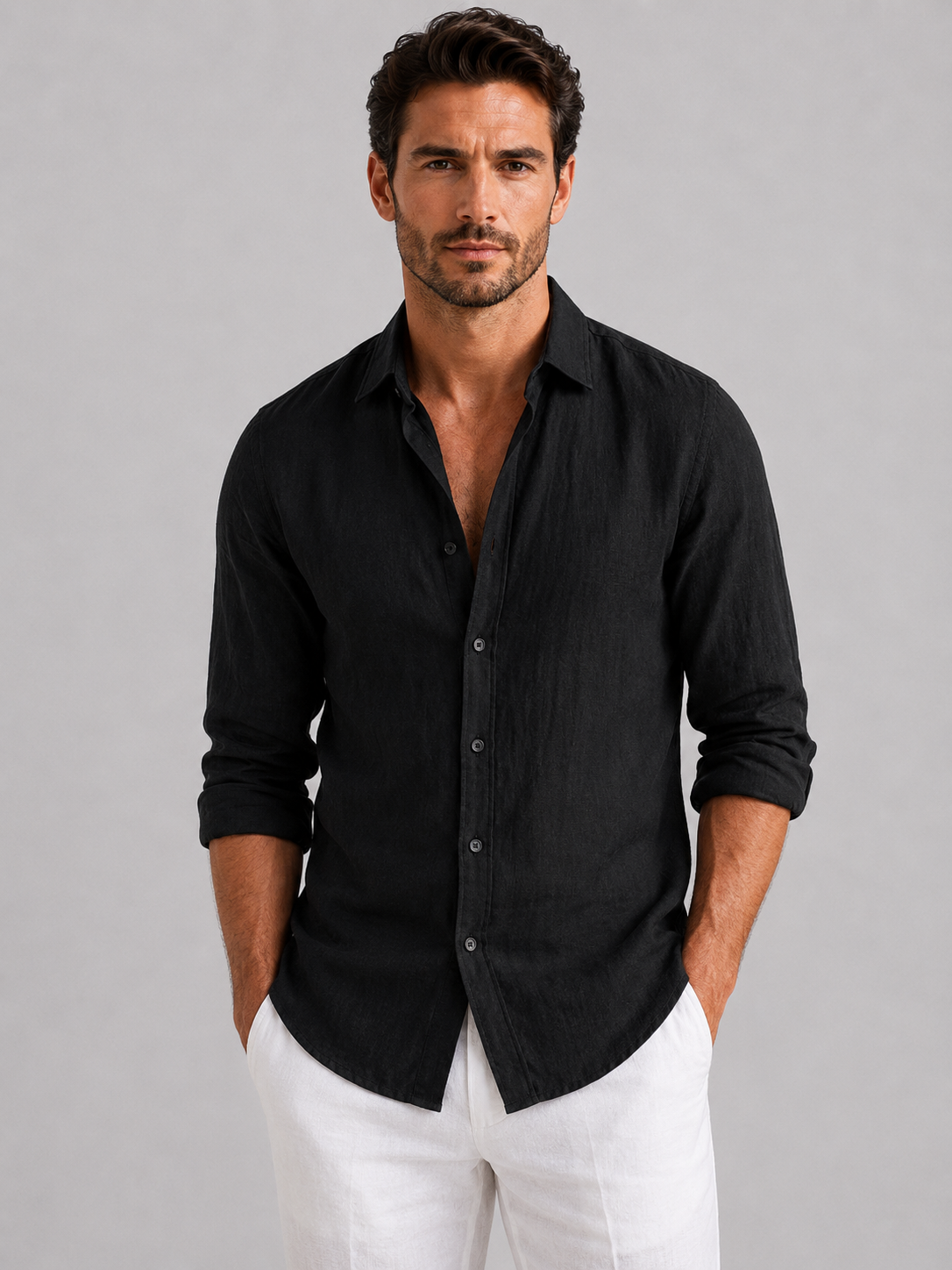 Men's Casual Summer Shirt | Relaxed Fit