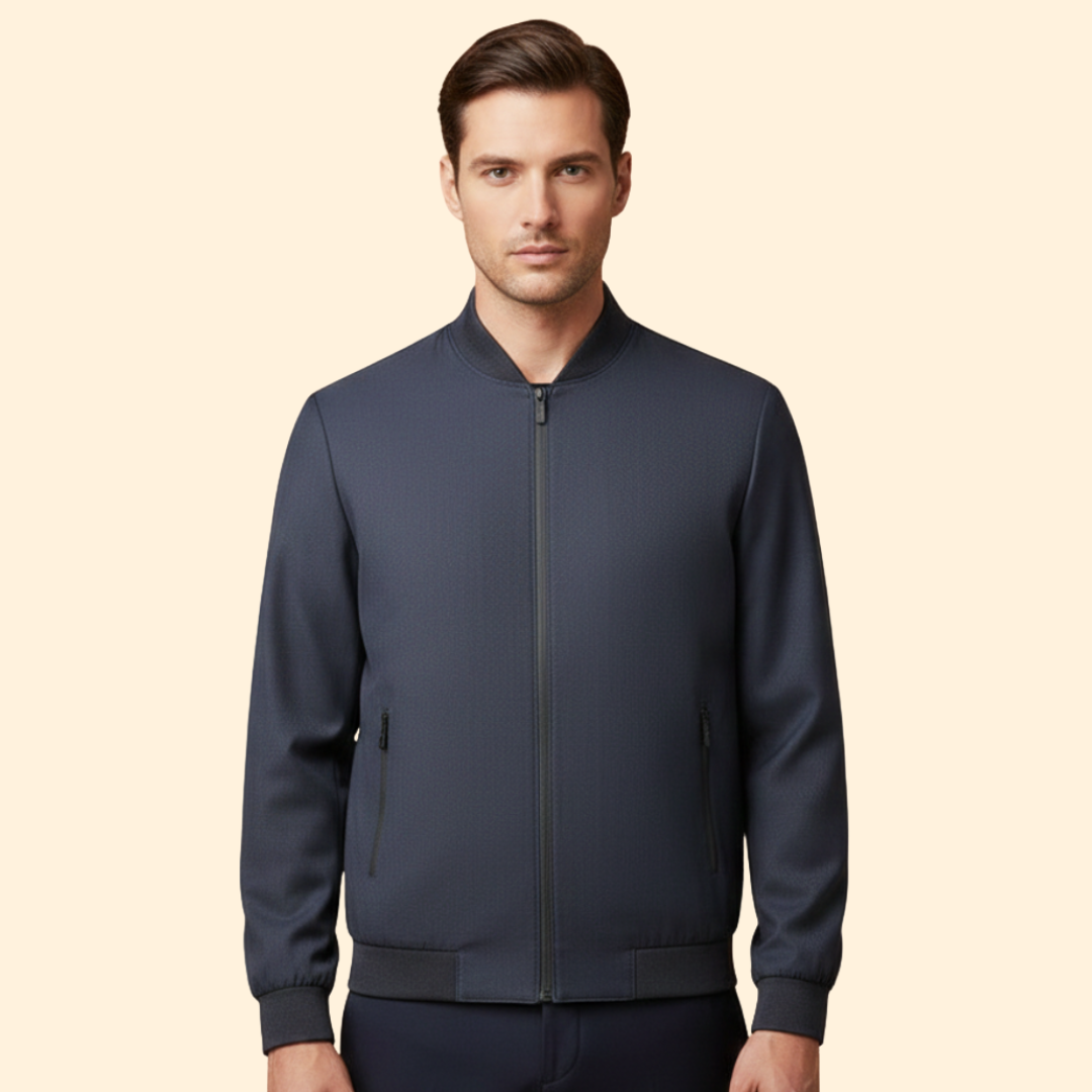 Men’s Modern Bomber Jacket