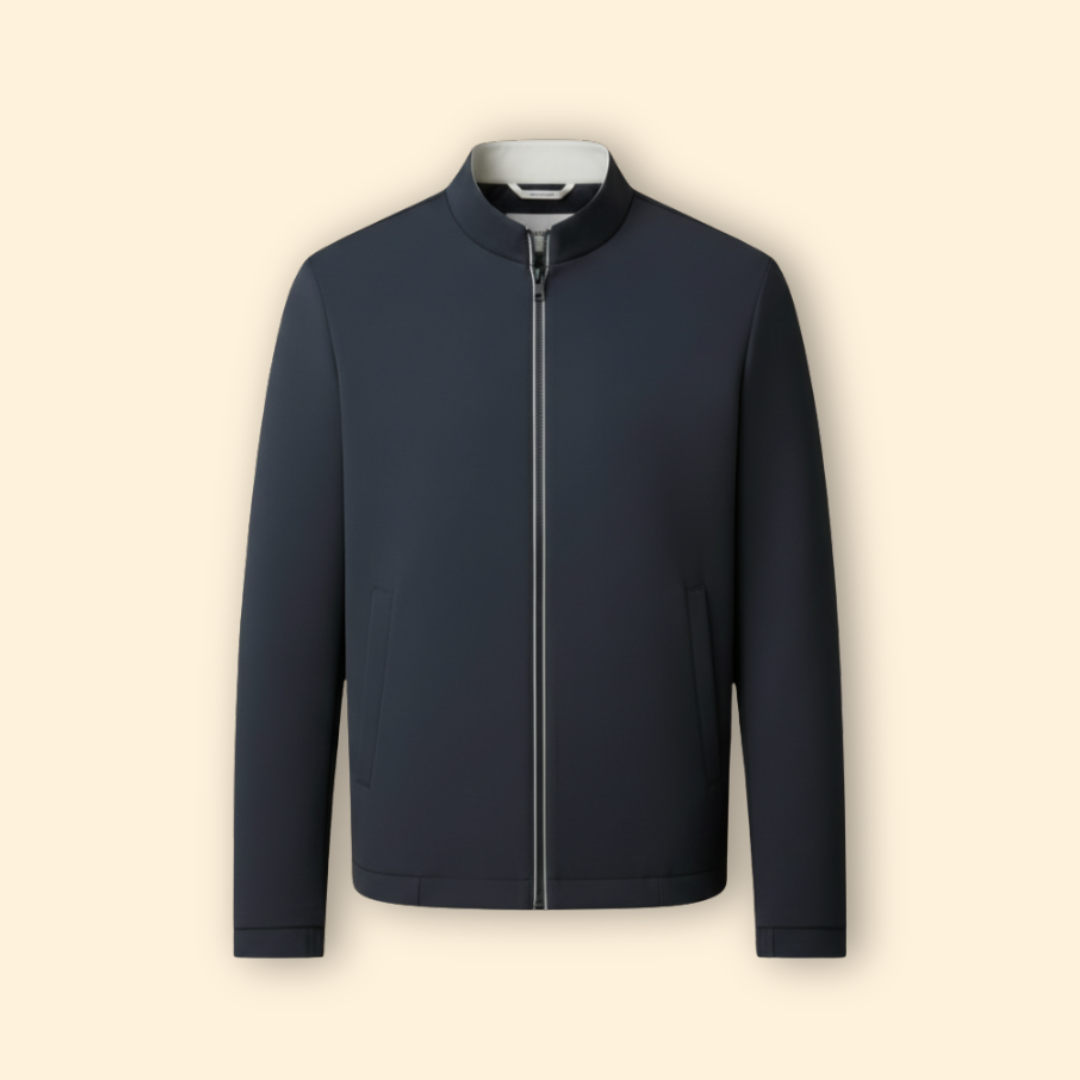Men’s Modern Zip Bomber Jacket