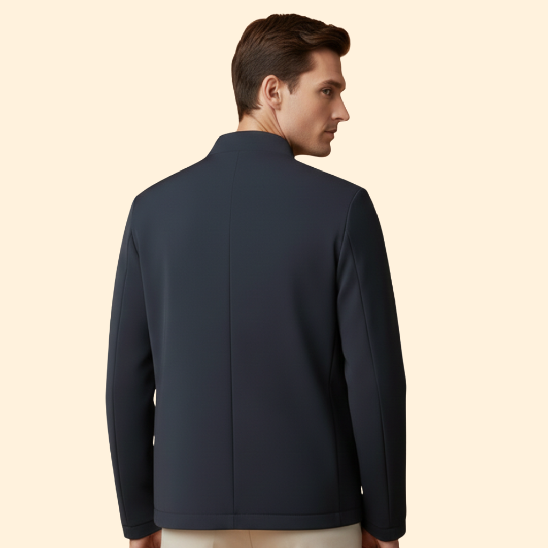 Men’s Modern Zip Bomber Jacket