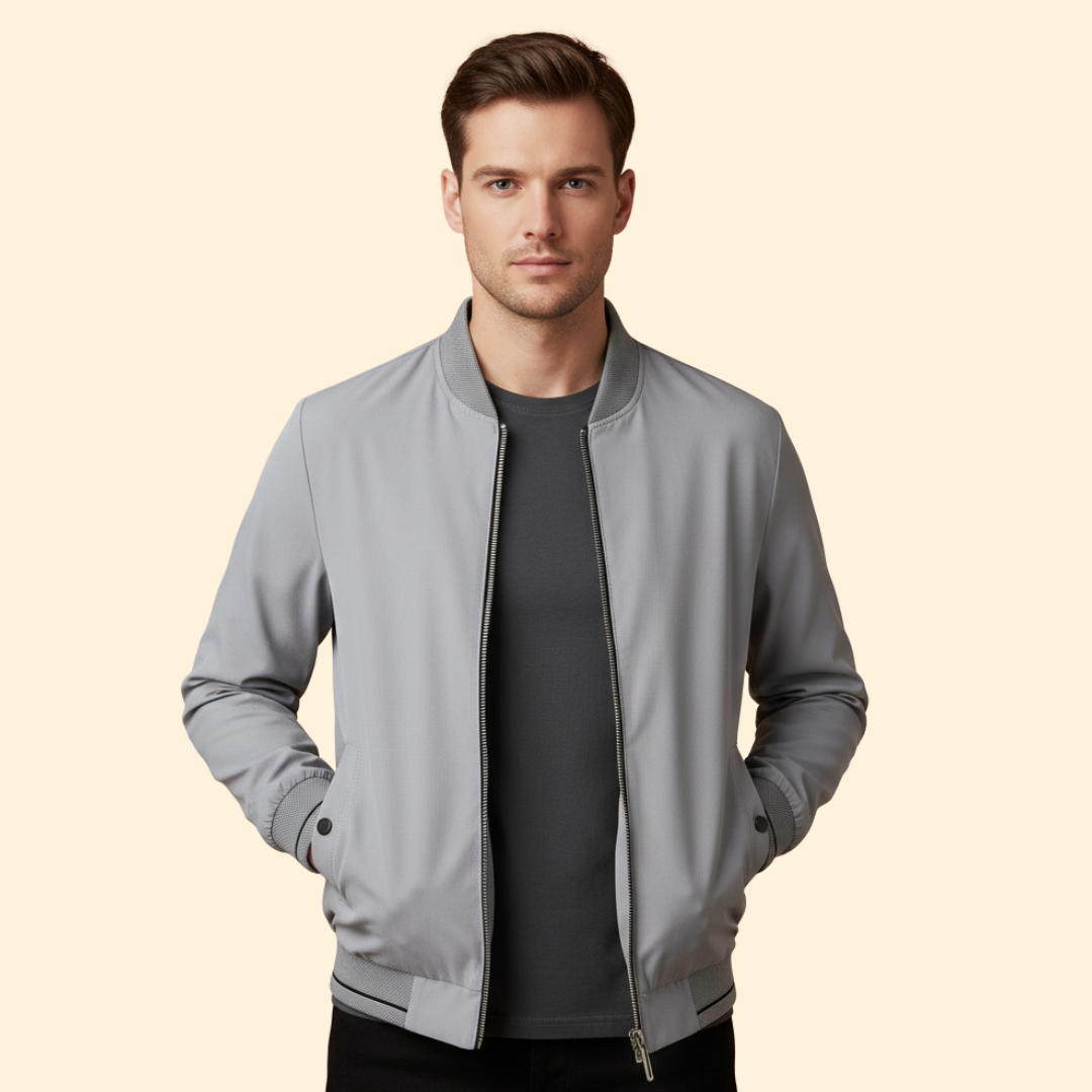 Men's Modern Zip Jacket