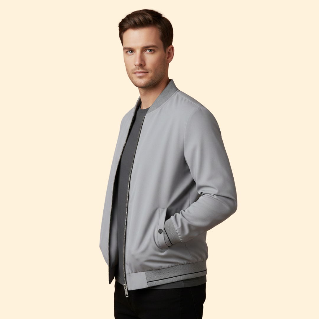 Men's Modern Zip Jacket