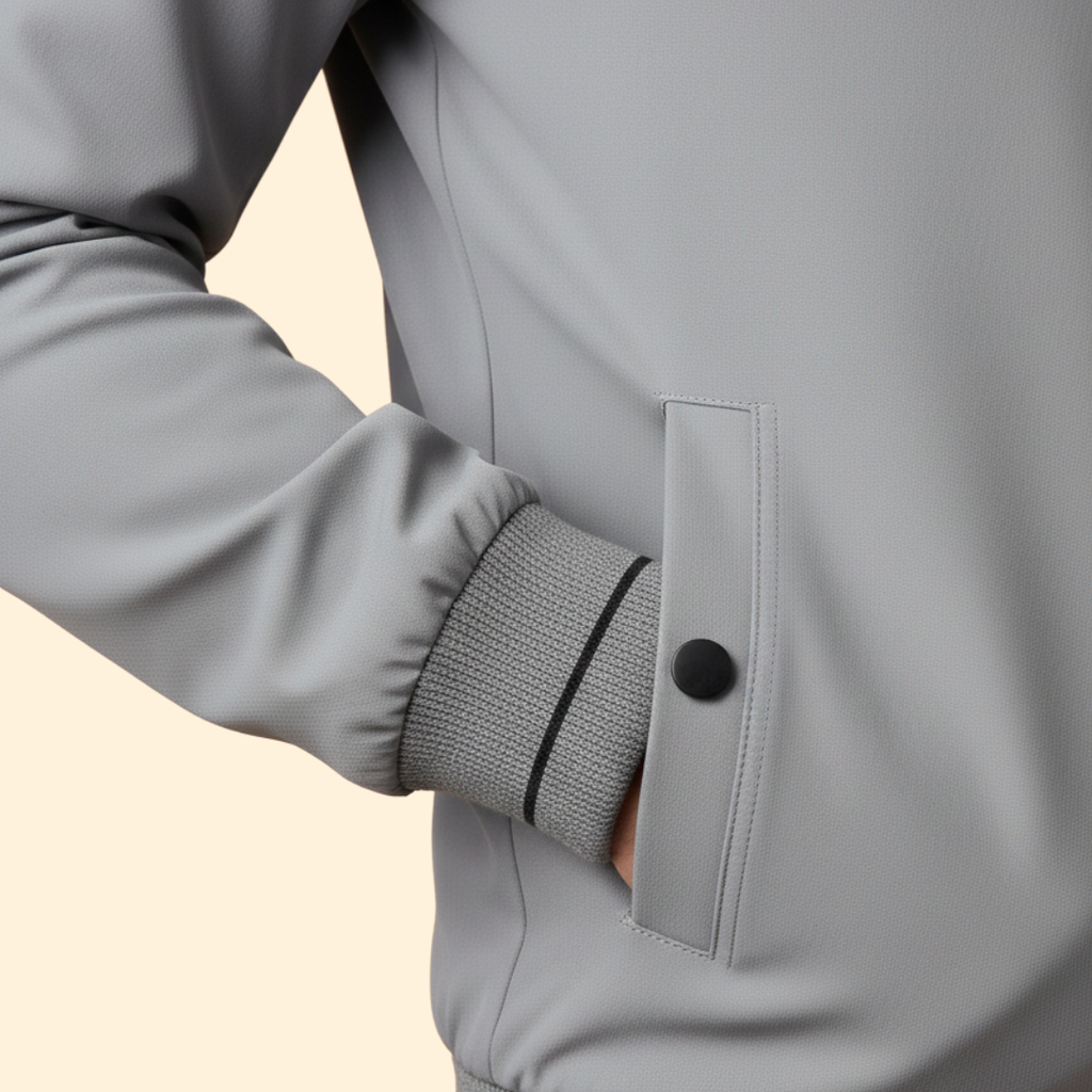 Men's Modern Zip Jacket