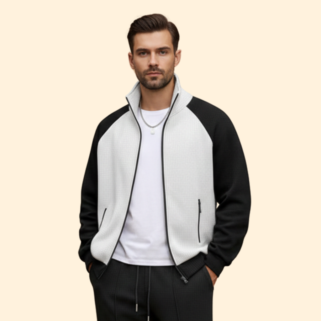 Men's Sporty Bomber Set