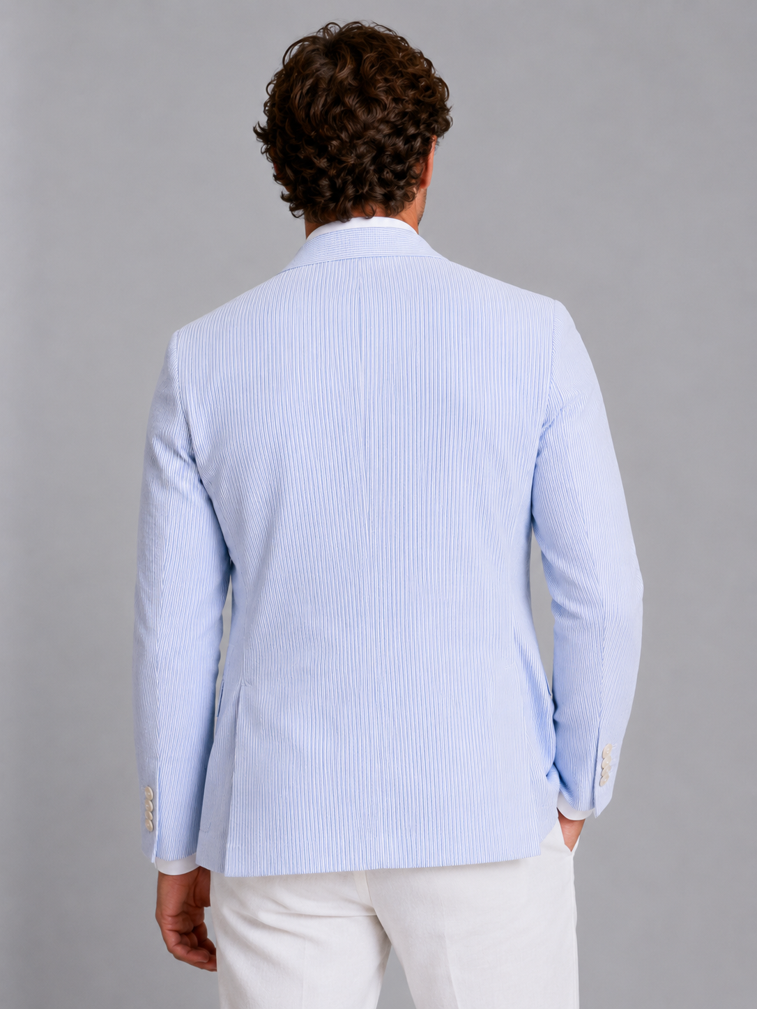 Men's Casual Striped Blazer | Summer