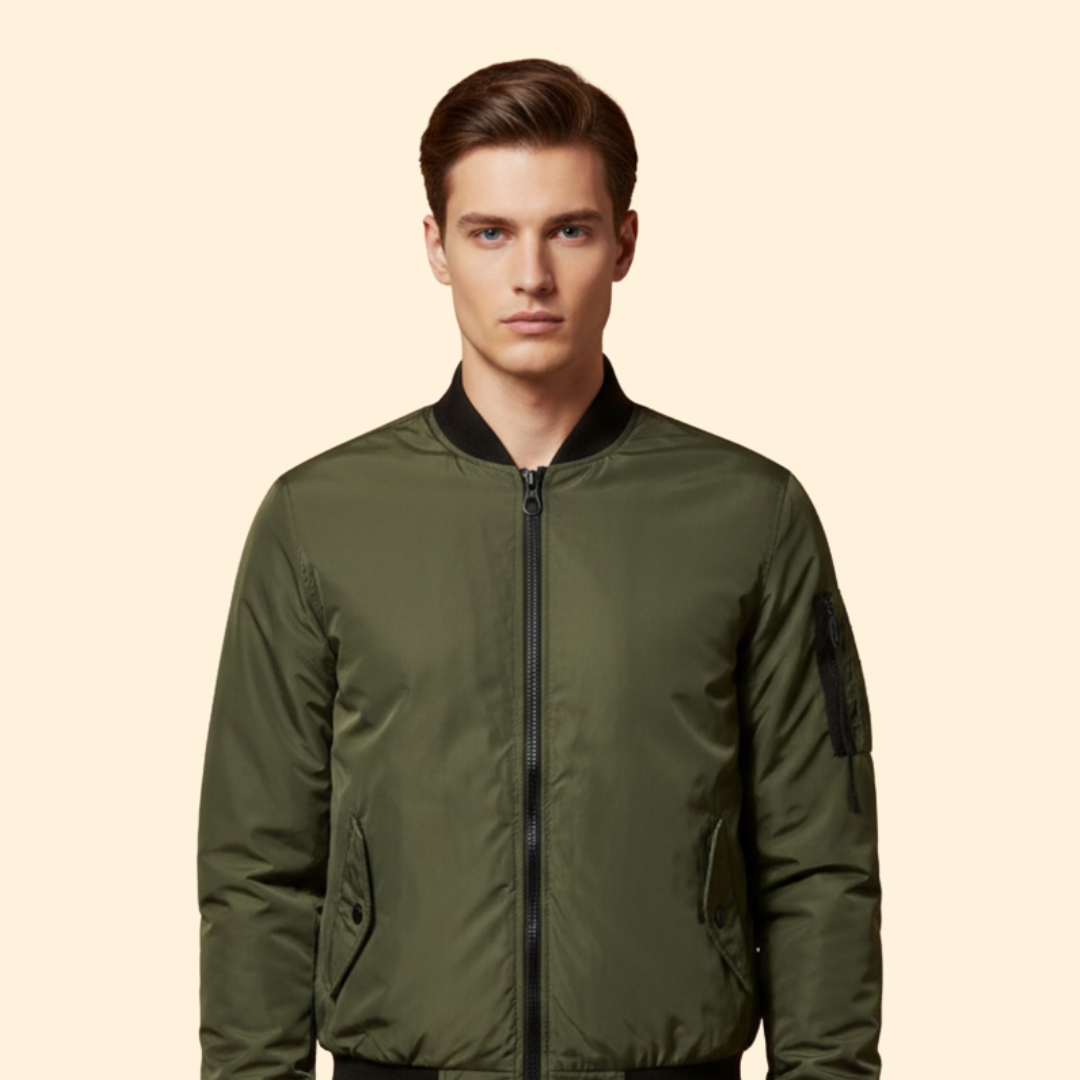 Men’s Windproof Bomber Jacket