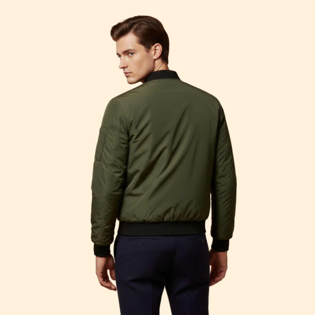 Men’s Windproof Bomber Jacket