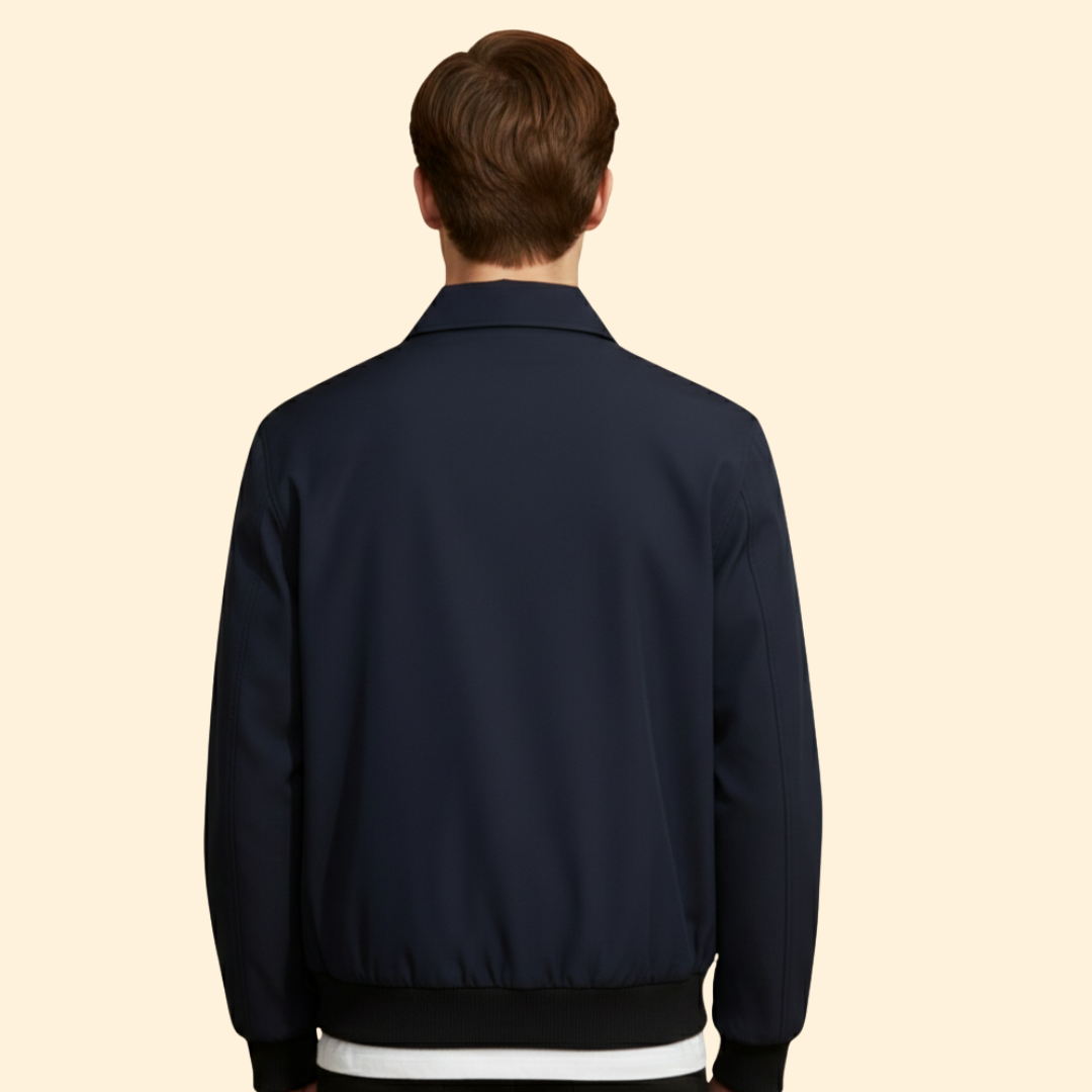 Men’s Zip Pocket Bomber Jacket