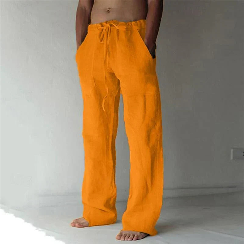 Men's Casual Relaxed Trousers | Summer